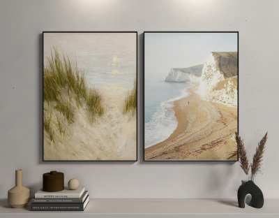 现代抽象装饰画3D模型下载